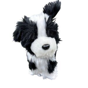 American Girl 2014 Saige Rembrandt Black & White Border Collie Plush Dog
